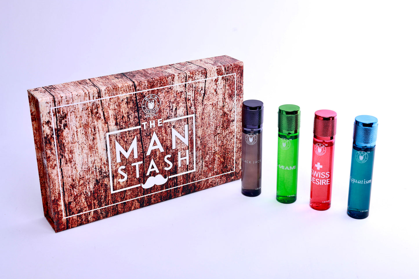 The Man Stash | Pack of 4 x 30 Ml | Men